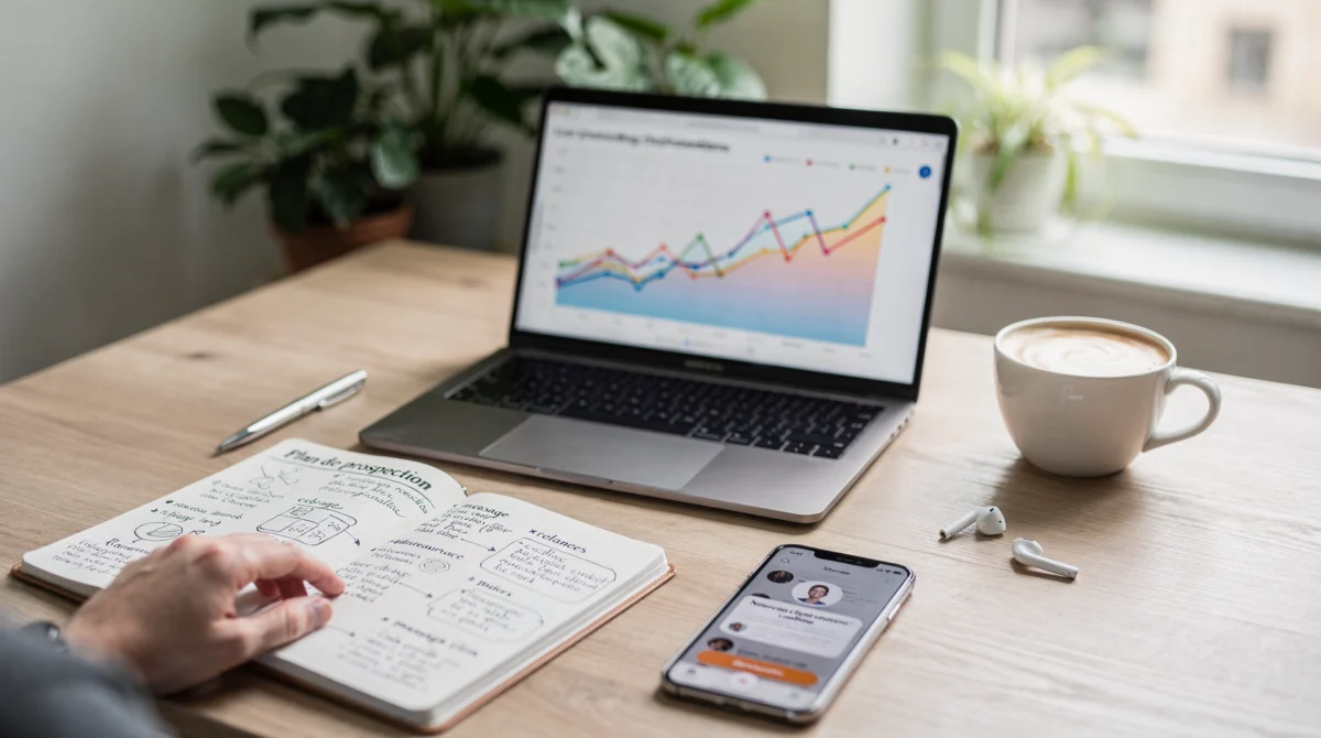 Succès d'un freelance grâce à un outil prospection freelance
