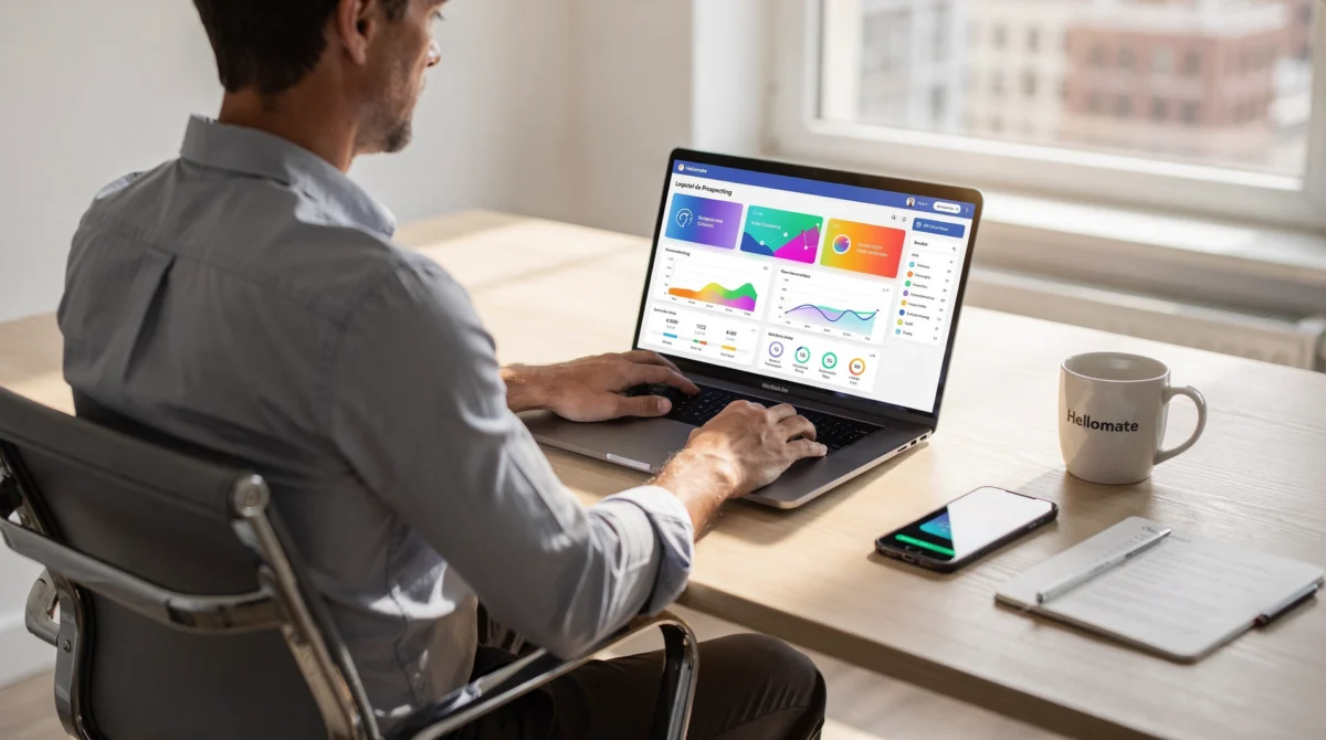 Hellomate : logiciel prospection tout-en-un pour freelances