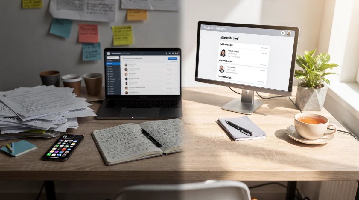 Comparaison IA prospection manuelle vs automatisée pour freelances