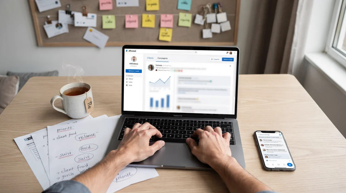 Exemple email IA prospection pour prospection freelance