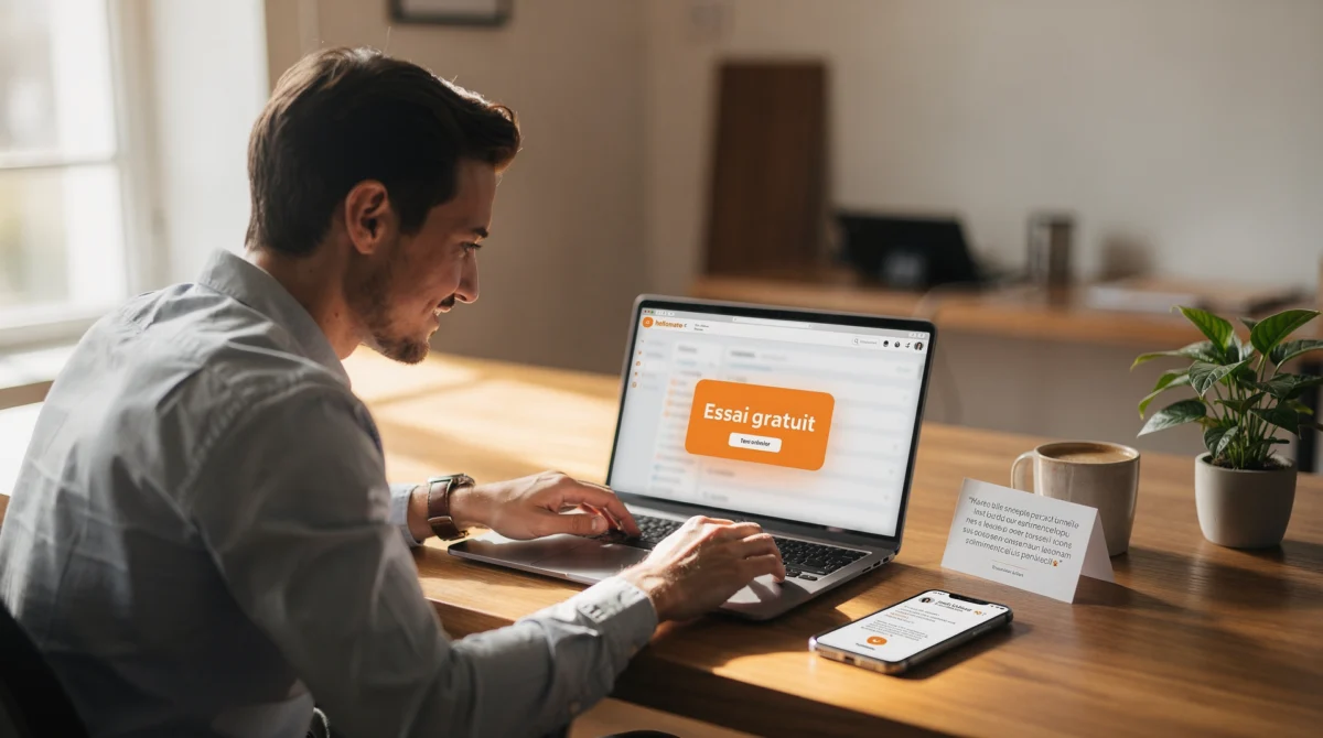 Démarrer prospection pour petites entreprises avec hellomate